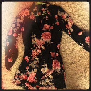 It’s a romper it’s really pretty I wish it fit